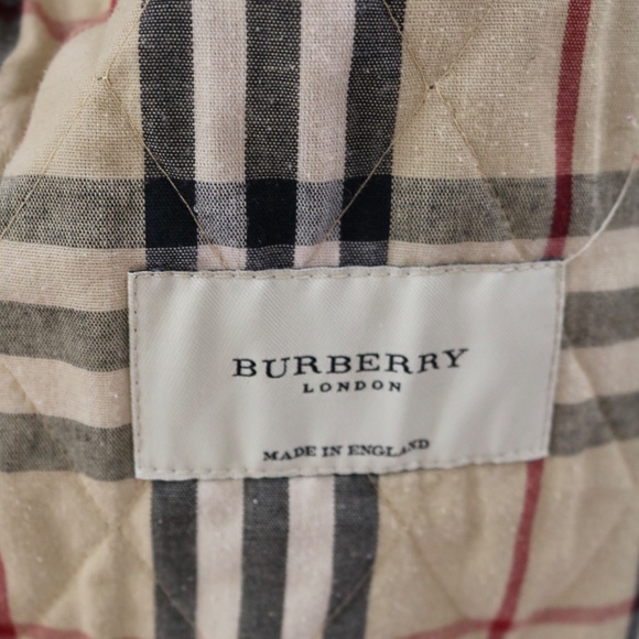 Burberry London Quilted Puffer Car Coat in Stone Tan Size XL - Picture 4 of 5